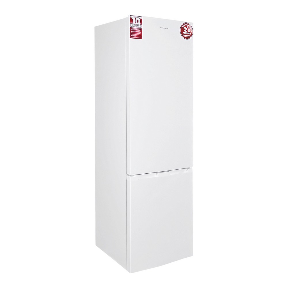 Холодильник BRH-N200E60W (no frost, нижня мороз., 200см, білий) (GRUNHELM)